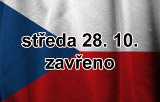 28. 10. ZAVŘENO